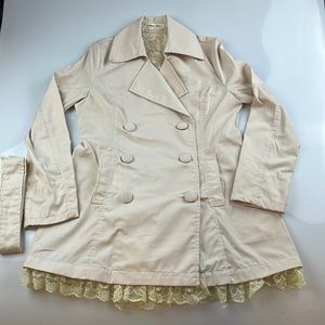 Auntie Rosa Lace Trim Blazer S67-15